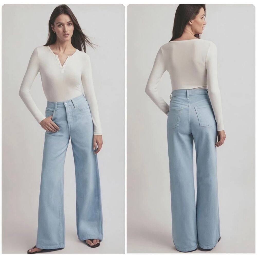 Favorite Daughter Masha  High Rise Wide Leg Jeans 27